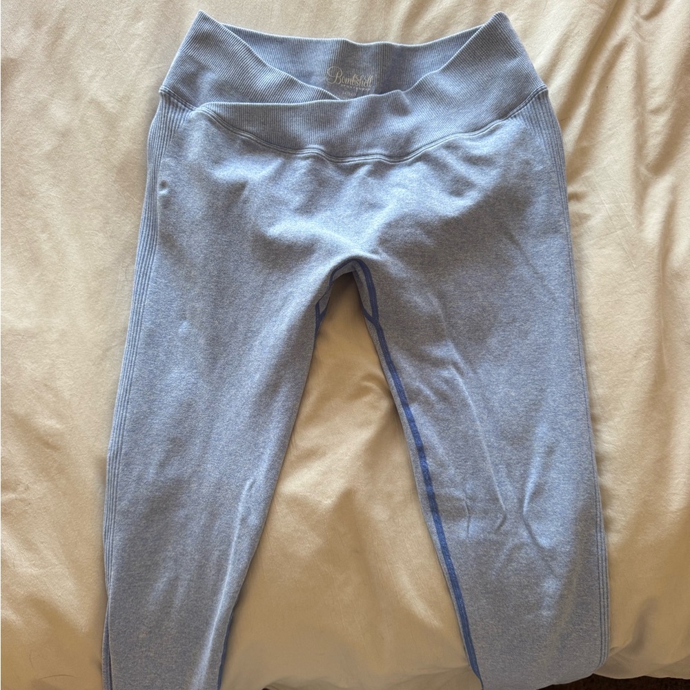 Bombshell Sportswear Blue Leggings for Active Wear